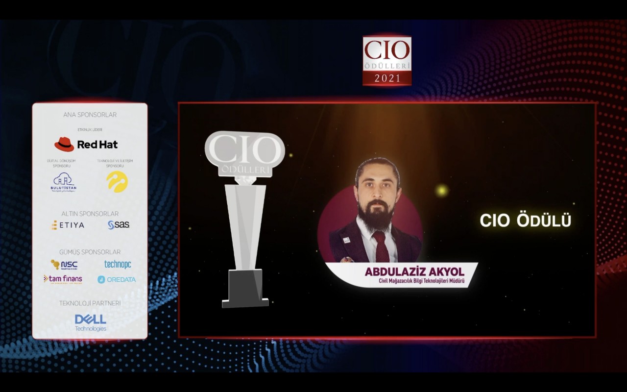 CIO Awards 2021 – Abdulaziz Akyol